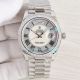 Replica Rolex Day-Date II SS White Roman Dial Diamond Bezel Watch 41MM (2)_th.jpg